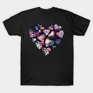 Watercolor Funny Heart T-Shirt